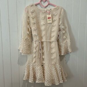 Cream Entro Dress